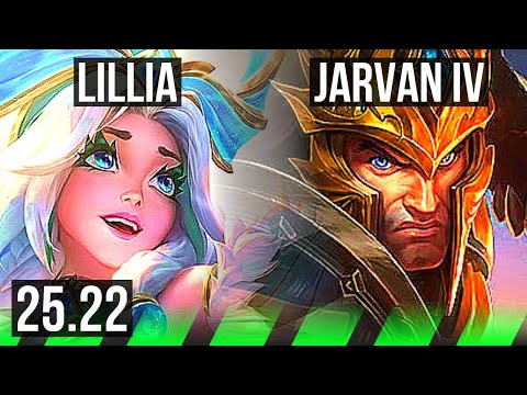 LILLIA vs JARVAN IV (JGL) | 13/1/19, 56k DMG, Legendary | EUW Master | 25.22