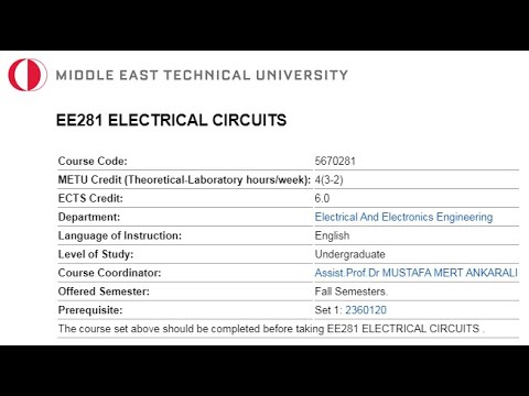 METU EE281 EXP3 - LTspice tutorial