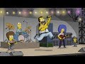 The Simpsons S31E03 The Fat Blue Line Couch Gag Homer Simpson At Live Aid Performance Shorts