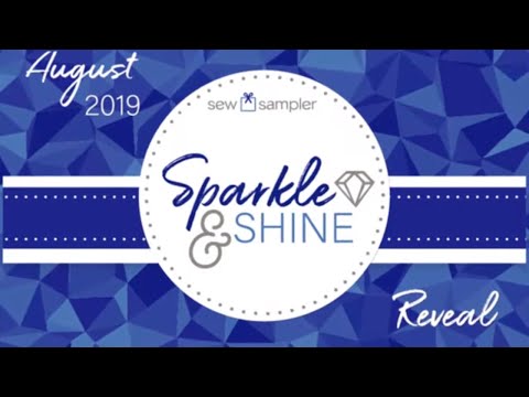 Fat Quarter Shop's "Sew Sampler" Monthly Subscription Quilting Box - August 2019