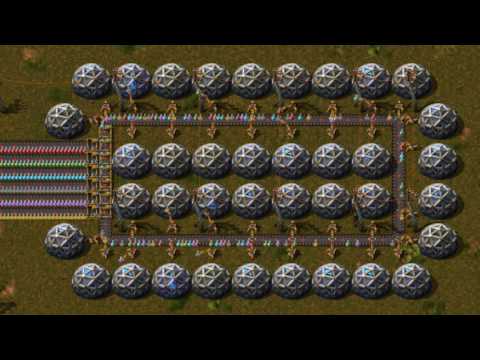 Factorio - 6 Science Pack Sushi Belt