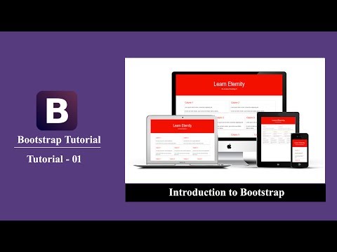 Bootstrap tutorial 1 - Introduction to bootstrap