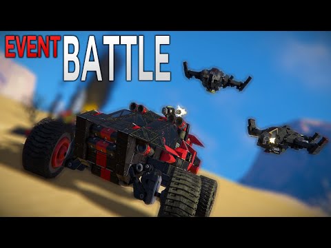 Space Engineers - FIGHTERS vs ROVERS PVP Event