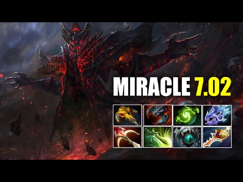 8 Item Slot Rapier Shadow fiend 7.02 by Miracle - Epic Gameplay | Dota 2
