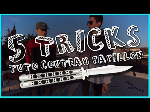 [Tutorial] 5 BUTTERFLY KNIFE TRICKS