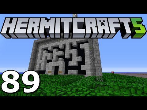 Minecraft Hermitcraft S5 Ep.89- The Slabyrinth Maze!