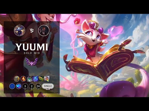 Yuumi Mid vs Lucian - EUW Master Patch 12.10