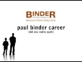 Binder Plumbing Paul Binder Career Radio Spot