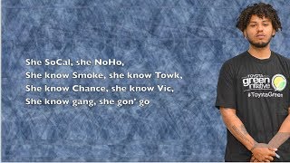 Joey Purp - Girls @ (ft. Chance The Rapper) - Lyrics