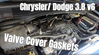 Chrysler/ Dodge 3.8 v6 Engine Valve Cover Gasket Replacement