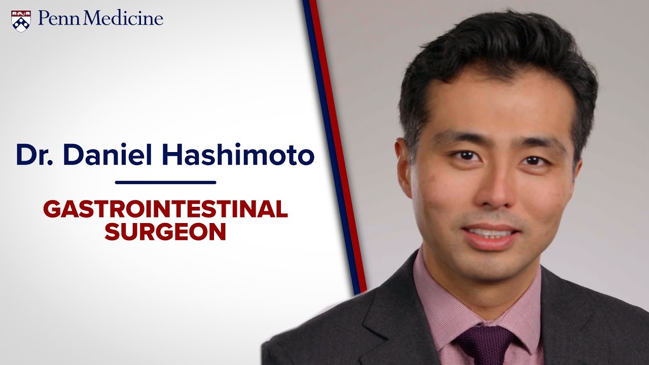 Watch video featuring Daniel Alejandro Hashimoto, MD, MTR on YouTube