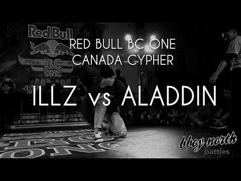 Semi Finals - Illz vs Aladdin | RED BULL BC ONE CANADA CYPHER 2016 | BBOY NORTH