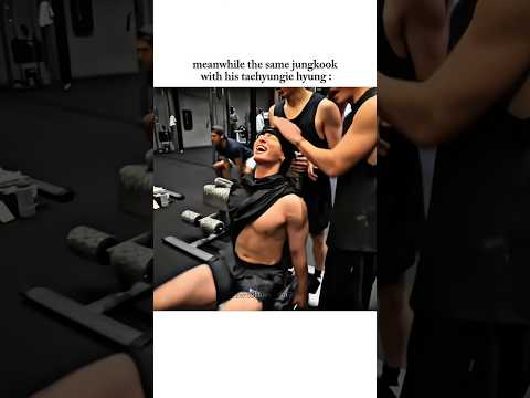 only taehyung can handle him 😌 #taekook #vkook #taehyung #jungkook