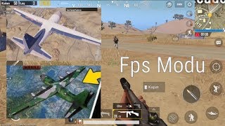 PUBG MOBİLE FPS MODU | 0.6.0 GÜNCELLEMESİ | SİLAH,UÇAK KAPLAMALARI | MİRAMAR/ÇÖL HARİTASI