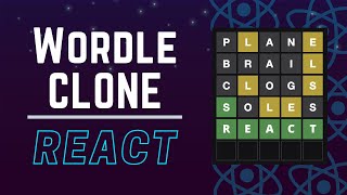 Build a Wordle Clone in ReactJS - Best React Project