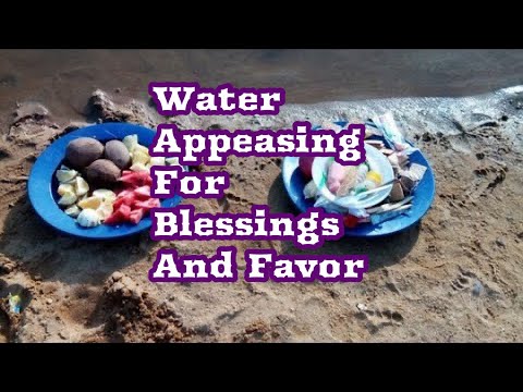 How To Make Water Sacrifice For Favor And Open Doors