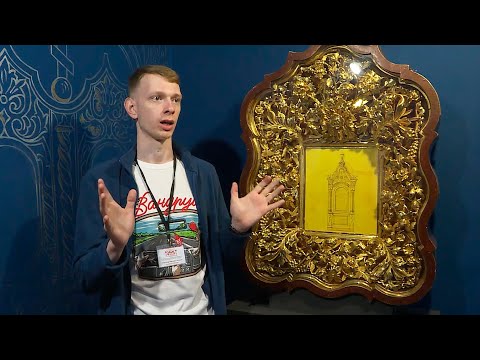 Выставка работ мастера Петра Костылева представлена в Гомеле видео