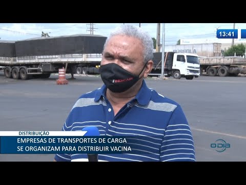 Empresas de transportes de carga se organizam para distribuir vacina 18 01 2021