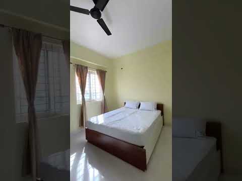 Video thumbnail for A409: Fully Furnished 2 BHK Flat for rent in Hennur | Kots Byrathi