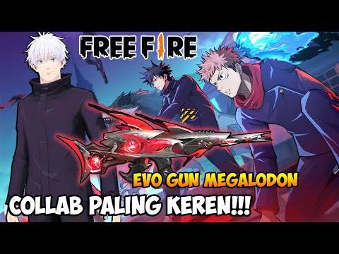 GILA ADA GOJO DAN EVO GUN MEGALODON TERBARU DI EPEP AKU MAU BORONG SEMUA! Free Fire