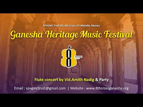 Flute concert by Vid.Amith Nadig & Party