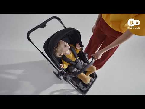 Універсальний візочок 3 в 1 Kinderkraft Newly Classic Black (KSNEWL00BLK3000), код товару: 301123