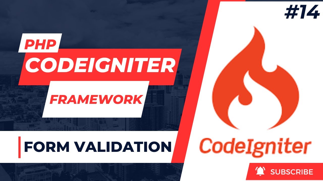 Codeigniter Tutorial in Hindi - 14 | Form validation in codeigniter - 3 #codeigniter