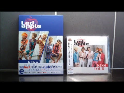 Unboxing Led Apple 1st Japanese Mini Album Kiss Tour [Regular & Limited Edition]
