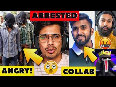 MegaBlow - Biggest Minecraft YouTuber ARRESTED! GamerFleet Angry Reply! | Techno Gamerz Collab! SenpaiSpider