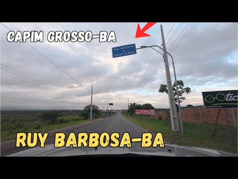 BR-407 Sentido Capim Grosso, Mairi, Ruy Barbosa, VIAGEM DE CARRO RETORNO A SÃO PAULO de Tucson 2.0