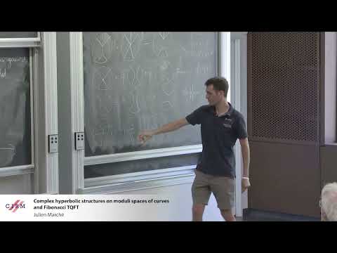 Julien Marché:  Complex hyperbolic structures on moduli spaces of curves and Fibonacci TQFT