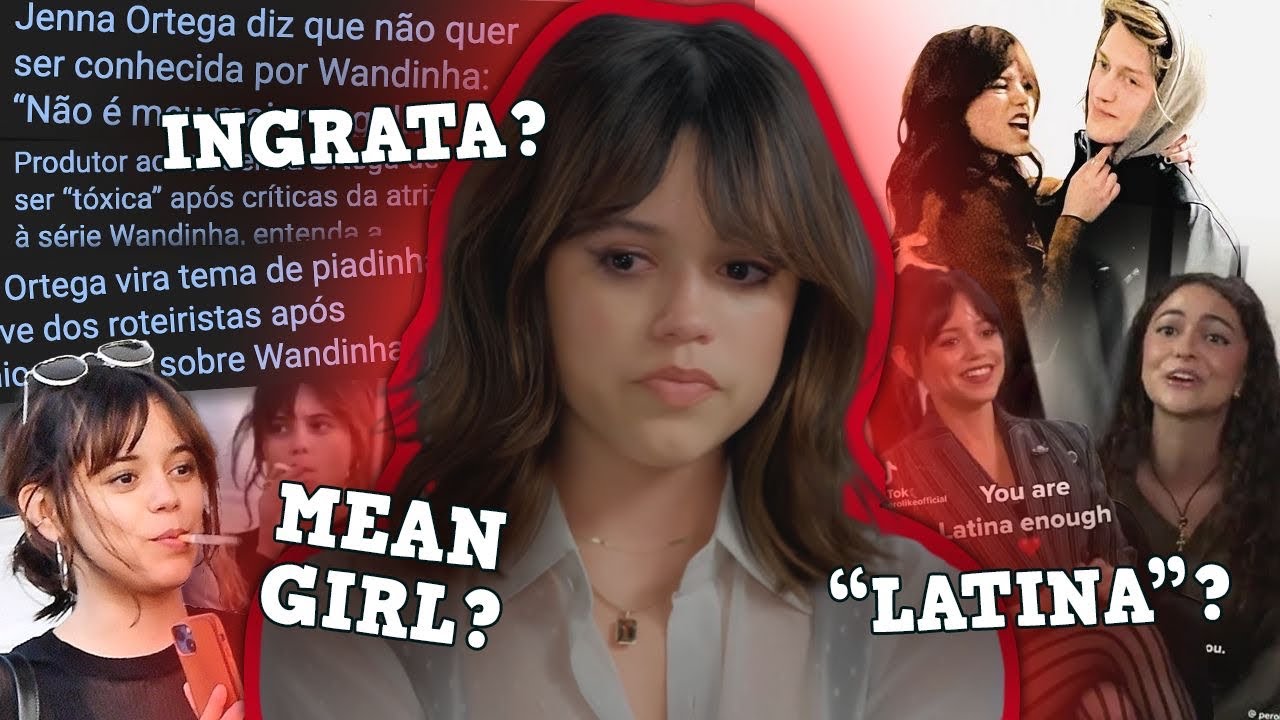 A INTERNET SOLTOU A MÃO DA JENNA ORTEGA? *wandinha out?*