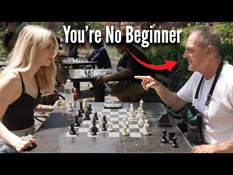 Park Chess Player INSTANTLY Knew I Was Good