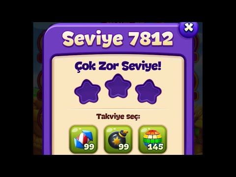 TOON BLAST LEVEL 7812 - NO BOOSTER