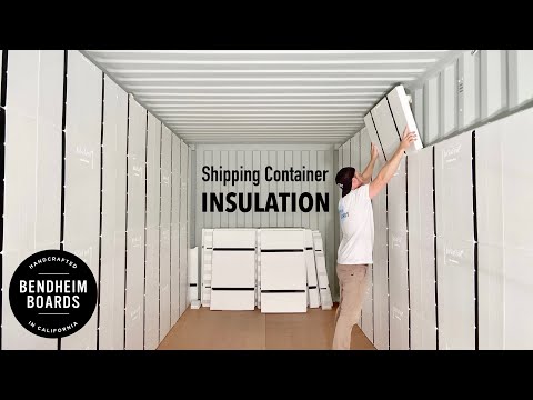 Shipping Container Shaping Bay [Part 2 Insulation]