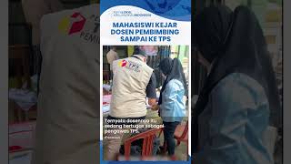 Viral Aksi Nekat Mahasiswi Kejar Dosen Pembimbing Skripsi sampai ke TPS, Demi Langsung ACC