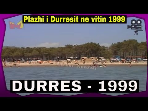 Durres Albania (1999) - Keshtu ishte plazhi i Durresit ne Maj 1999!
