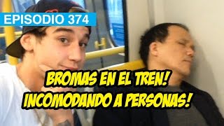 Incomodando a Personas en el Tren! #mox #whatdafaqshow