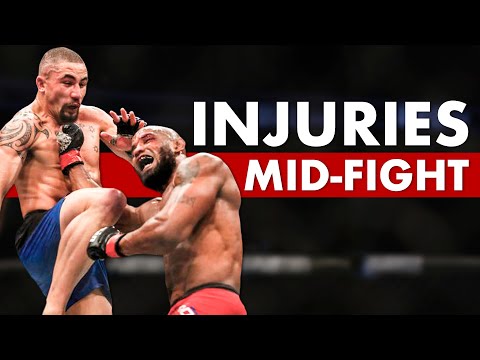 10 Fighters Who Suffered Devastating Mid-Fight Injuries & Somehow Still Won