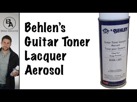 Behlen's Guitar Toner Aerosol Lacquer