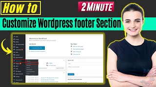 How to Customize Wordpress footer Section 2024