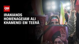 Vídeo: Iranianos lembram 40 dias da morte do líder supremo | LIVE CNN
