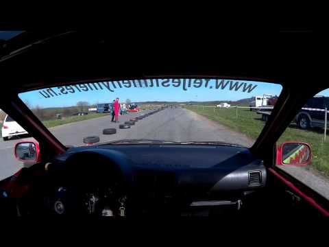 Holecz András.Suzuki swift GTI. Dolná Strehová Rally Show.Absz 8.hely és A1.kategória 1.hely