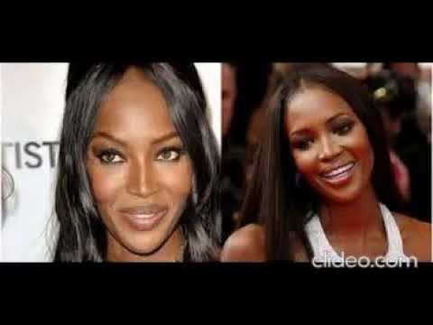 Naomi Campbell eyes / Naomi Campbell Versace
