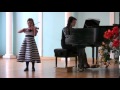 Маша Огай (7 лет) - первое место (скрипка, дошкольная группа) 