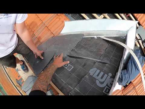 Schiefer auf Gaube decken Teil 2 - Live aus Gernsbach