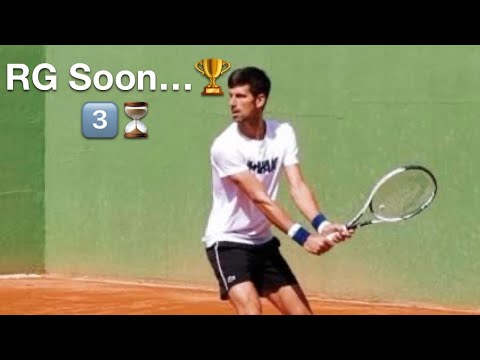 Novak Djokovic Back On Clay! Preparation for Roland Garros 2023. May 5 2023