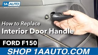 How To Replace Interior Door Handle 97-04 Ford F-150