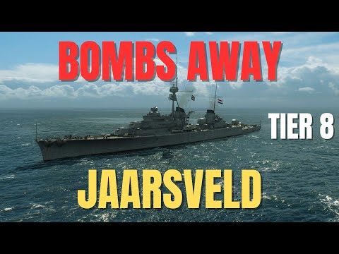 Playing The New Tier 8 Cruiser Jaarsveld in World of Warships WOWS
