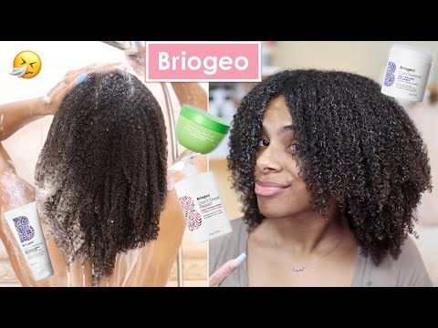 I Tried Briogeo on my Type 4 Low Porosity Natural Hair...
